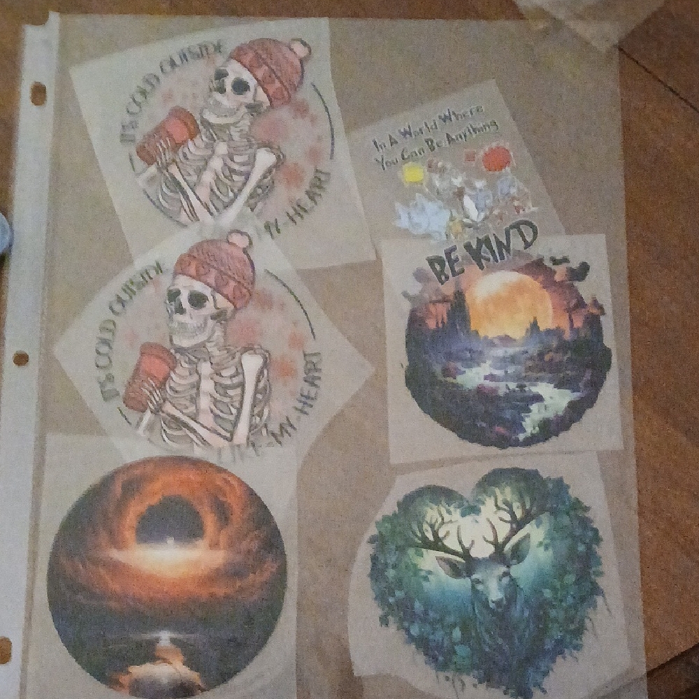 Colorful Artistic Sticker Set
